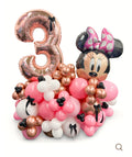 Number and Foil Decor Minnie Mouse