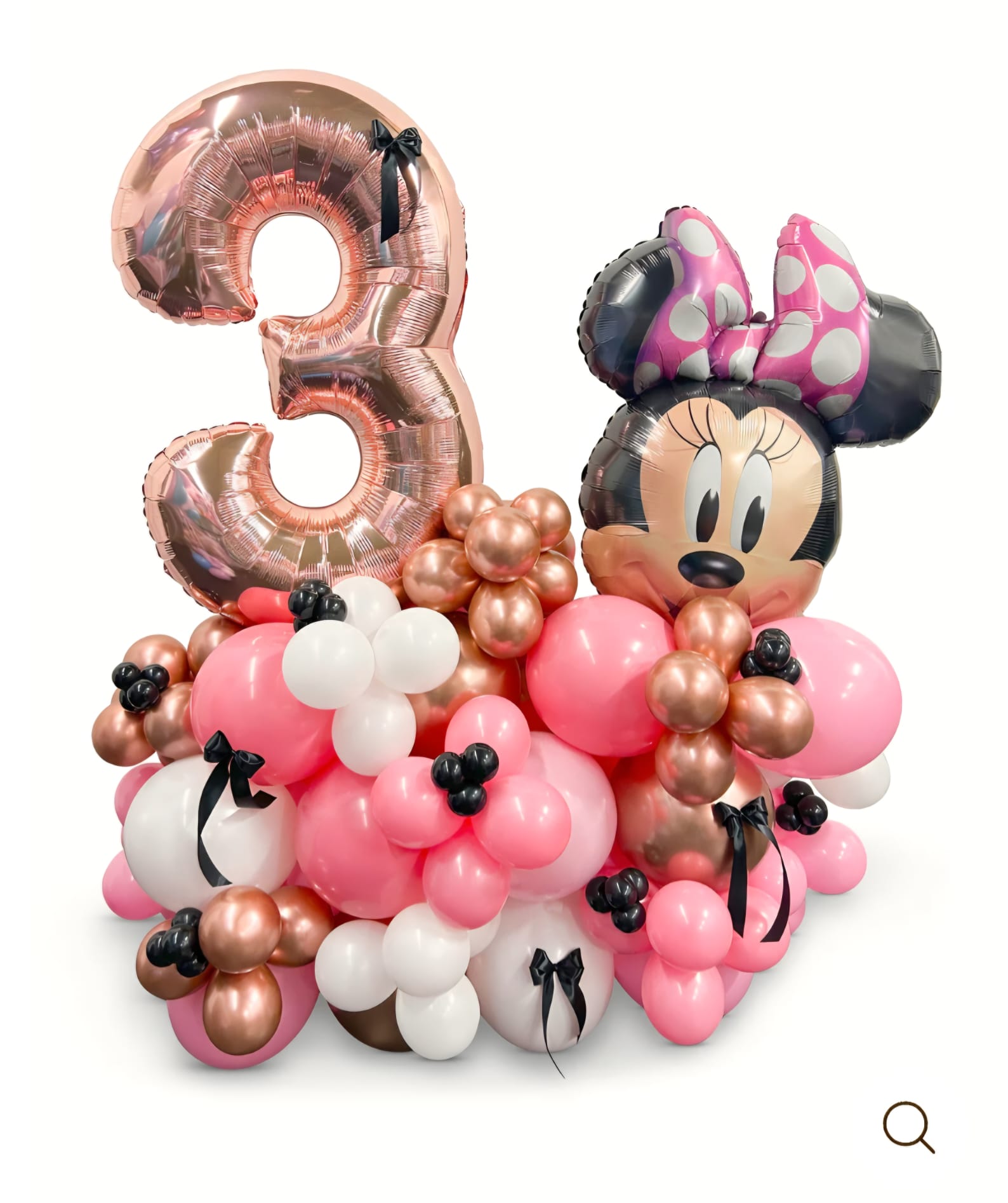 Number and Foil Decor Minnie Mouse