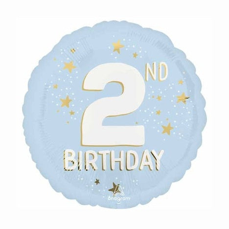 Blue 2nd Birthday