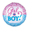 Girl or Boy? 18" round