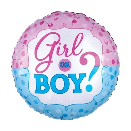 Girl or Boy? 18" round