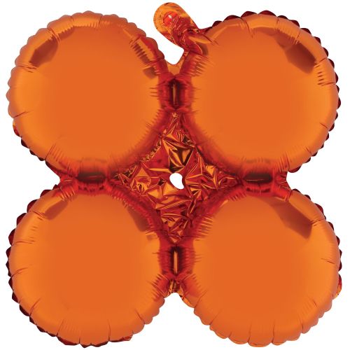 SKS 17" Foil Quads - Halloween Colours