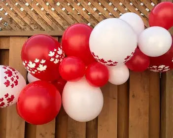 Air Filled Canada Day Garland