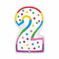 Happy Birthday Confetti Polka Dot "Two"