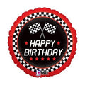 Happy Birthday Checkered Flags