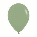 11" Latex Metallic Eucalyptus