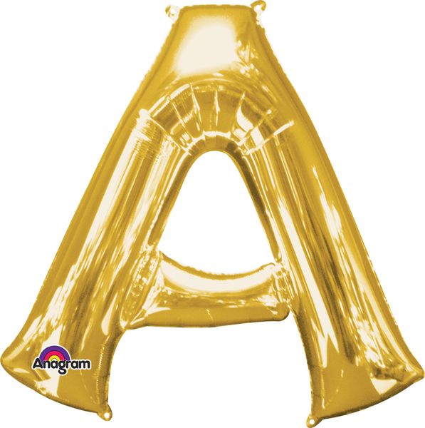 Anagram 16" Gold Letter