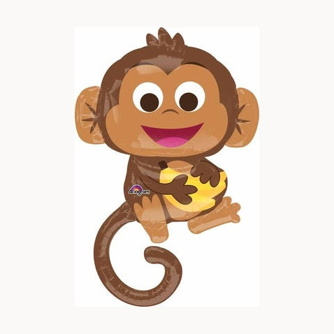 Monkey with Banana Super Shape