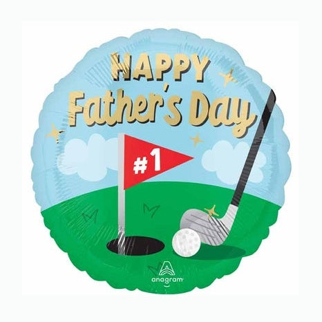 Happy Father's Day Golf Theme