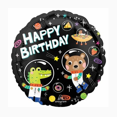Happy Birthday Animals in Space