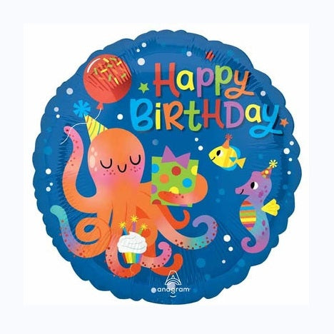 Happy Birthday Under The Sea