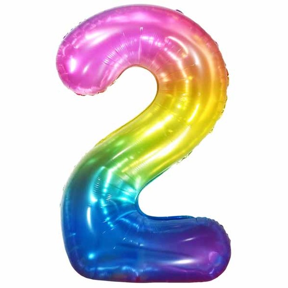 Trico 34" Jelly Rainbow Numbers