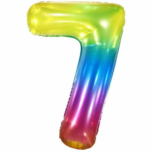 Trico 34" Jelly Rainbow Numbers