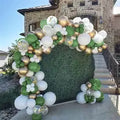 Split Circle Arch around another decor