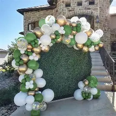 Split Circle Arch around another decor