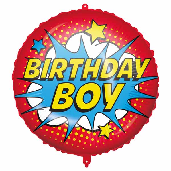 Birthday Boy Superhero