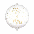 Mr. & Mrs. White and Gold