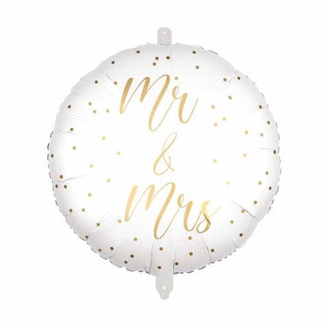 Mr. & Mrs. White and Gold