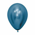 11" Latex Metallic Dark Blue