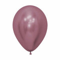 11" Latex Metallic Dark Pink