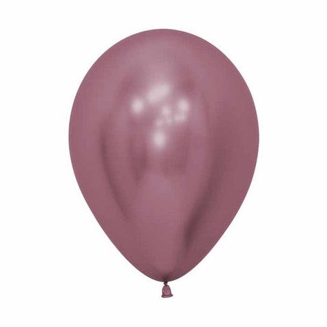 11" Latex Metallic Dark Pink