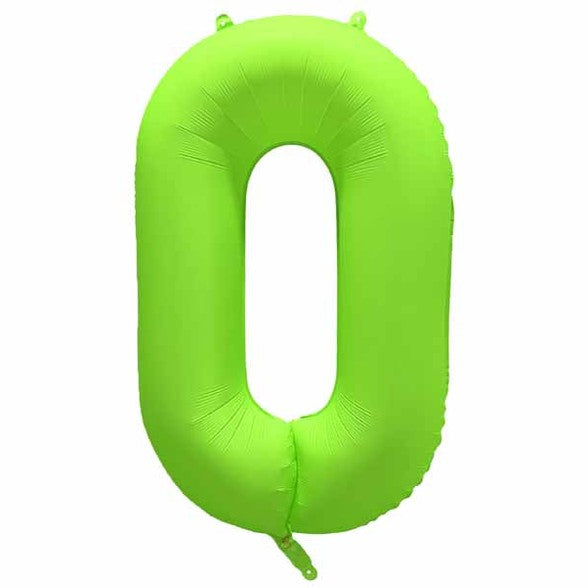 Decochamp 34" Neon Green Numbers