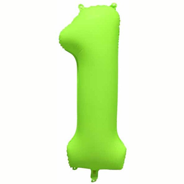 Decochamp 34" Neon Green Numbers