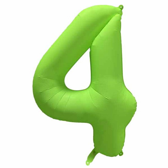 Decochamp 34" Neon Green Numbers