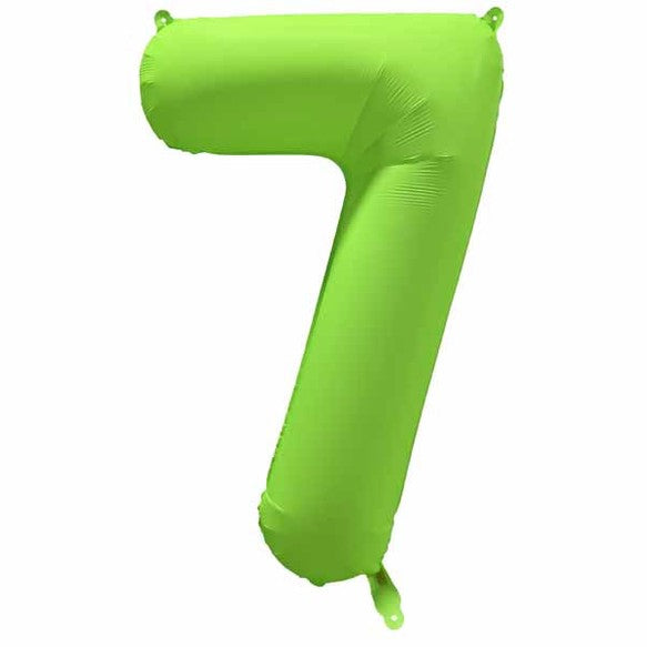 Decochamp 34" Neon Green Numbers