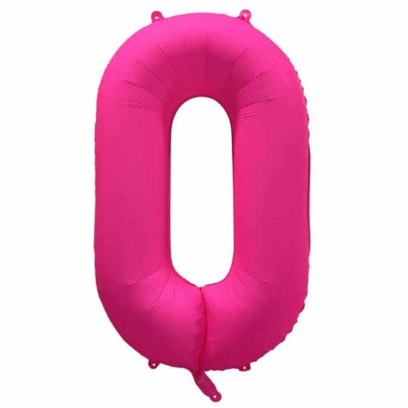 Decochamp 34" Neon Light Pink Numbers