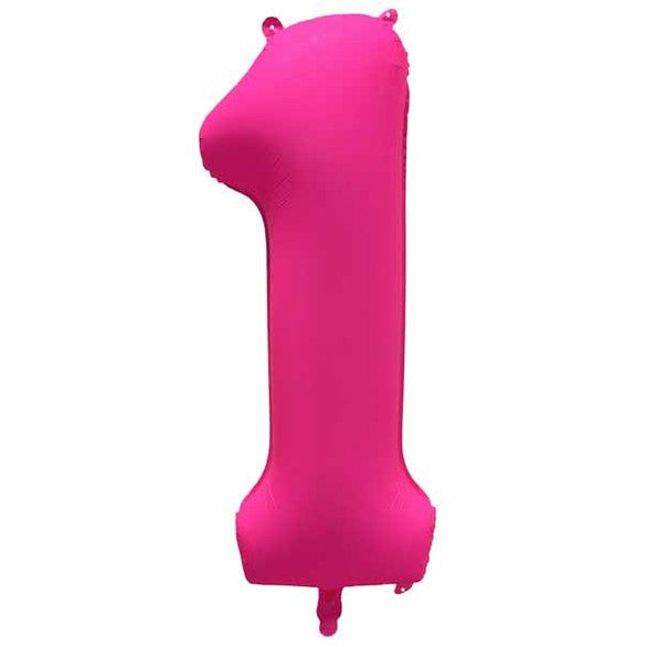 Decochamp 34" Neon Light Pink Numbers