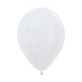 11" Latex Satin Pearl White