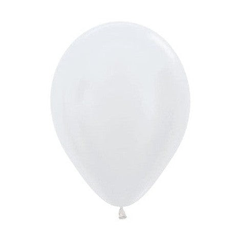 11" Latex Satin Pearl White