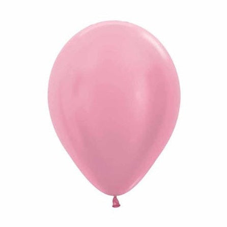 11" Latex Pearl Satin Pink