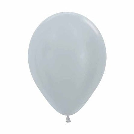 11" Latex Satin Silver