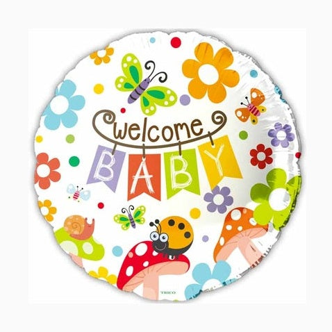 Welcome Baby - Bugs and Mushrooms