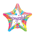 Congrats 5 point Star 18"