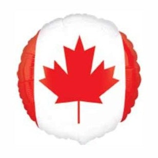 Canadian Flag Round 18"