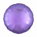 Plain Coloured Metallic Pearl Lavender