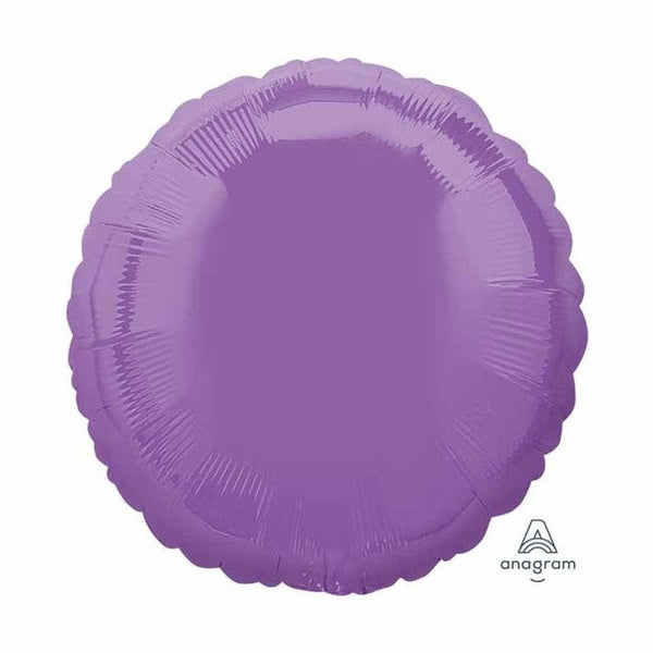 Plain Coloured Metallic Spring Lilac