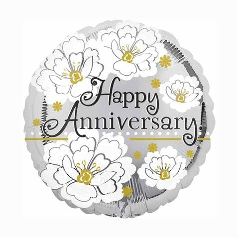 Happy Anniversary Daisy's Silver