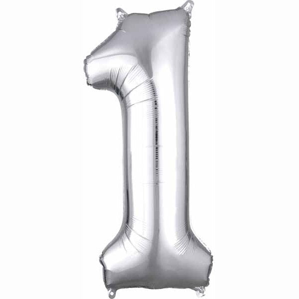Anagram 34" Silver Numbers