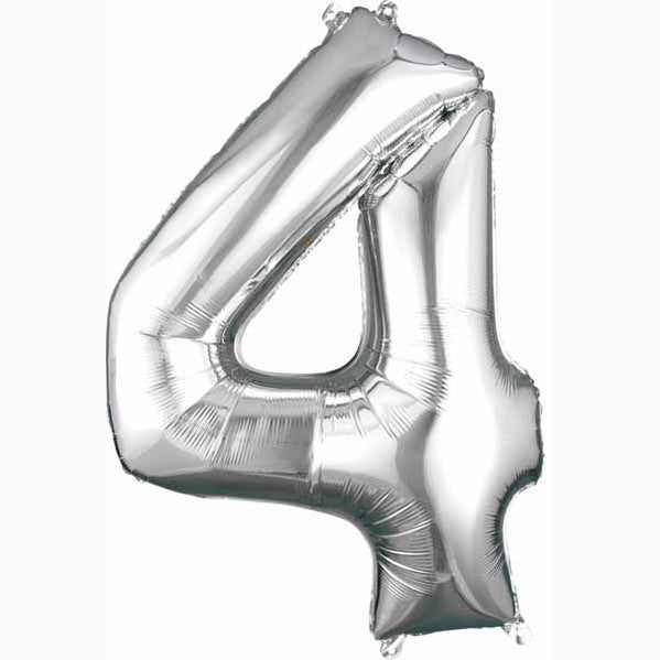 Anagram 34" Silver Numbers