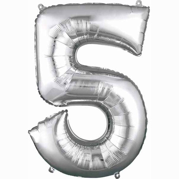 Anagram 34" Silver Numbers