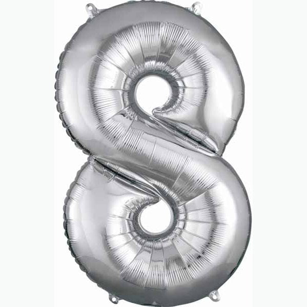 Anagram 34" Silver Numbers