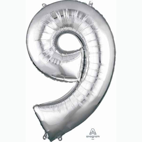 Anagram 34" Silver Numbers