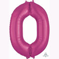 Anagram 34" Dark Pink Numbers