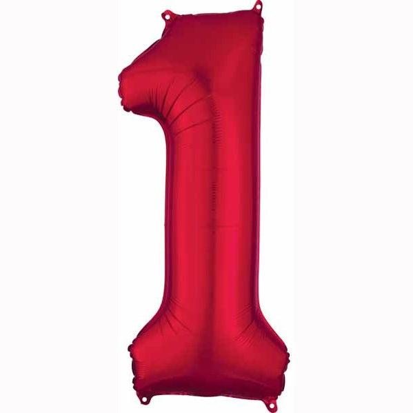 Anagram 34" Metallic Red