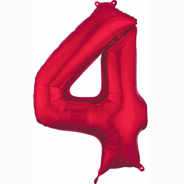Anagram 34" Metallic Red