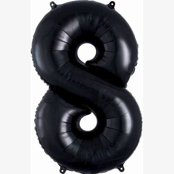 Anagram 34" Black Numbers